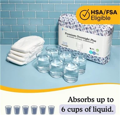 حفاضات للكبار مع أقصى حماية من الامتصاص